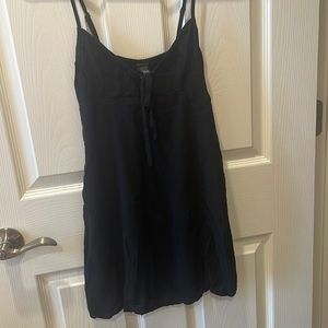 black mini dress from target